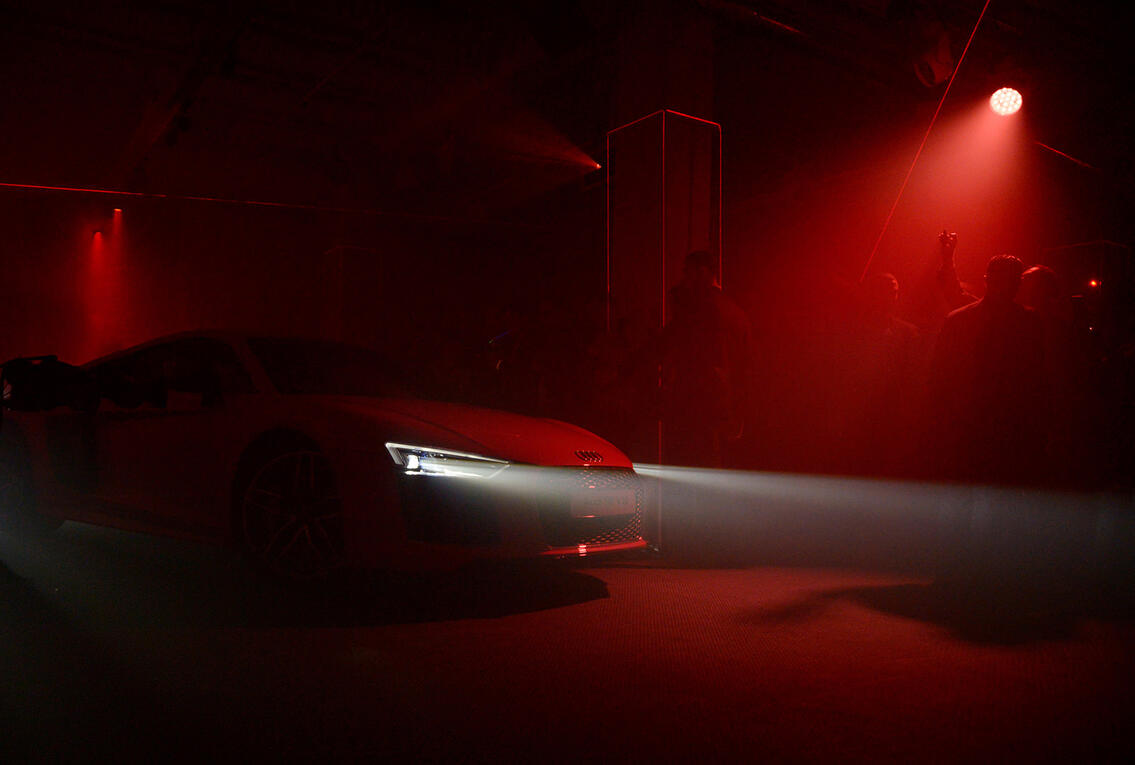 Audi R8 - Headlights